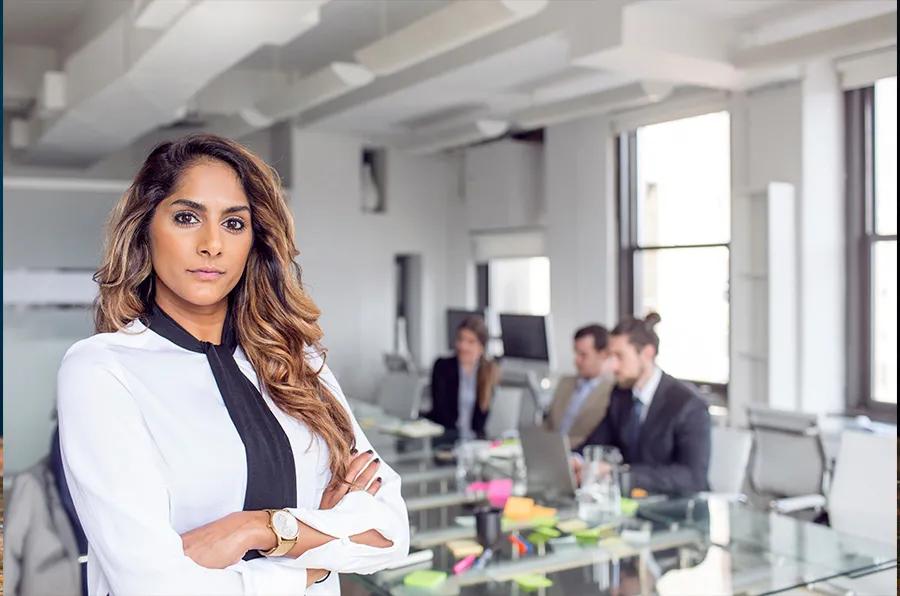 Mujer inversionista