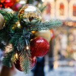 Decoraciones de navidad en la Ciudad de México