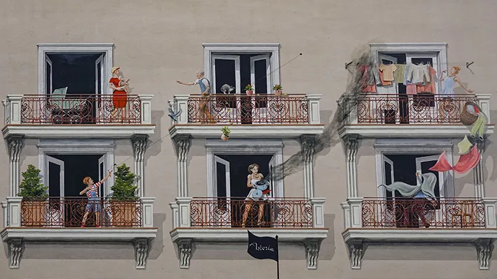 Vecinos en Condominio
